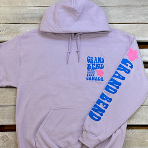 Grand Bend Souvenir Hibiscus Puff Hoodie