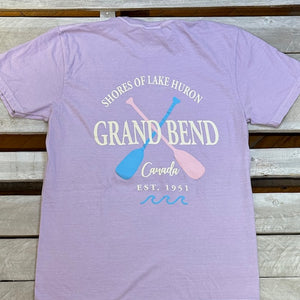 Grand Bend Souvenir Pastel Oars Short Sleeve Tee