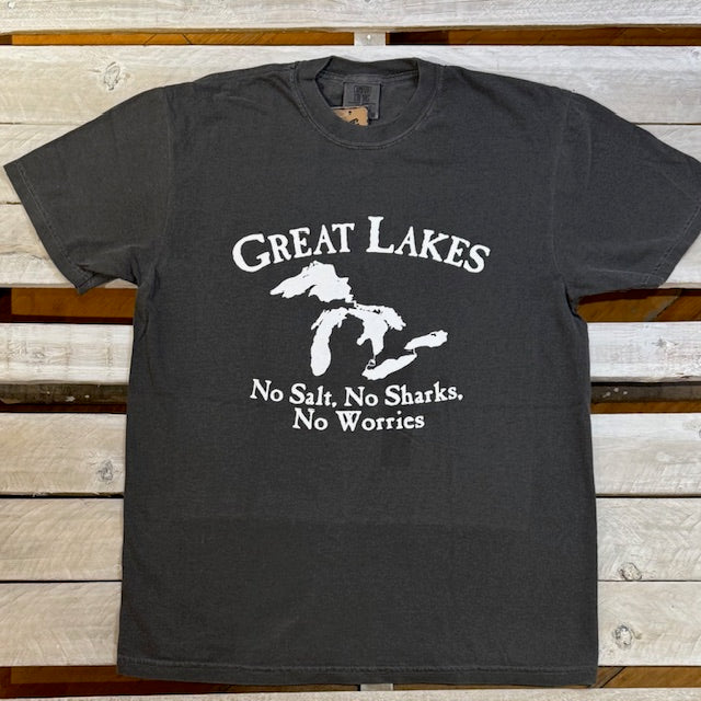 Great Lakes No Sharks Short Sleeve Tee
