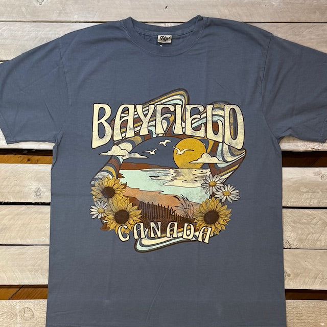 Bayfield Souvenir Autumn Road Short Sleeve Tee