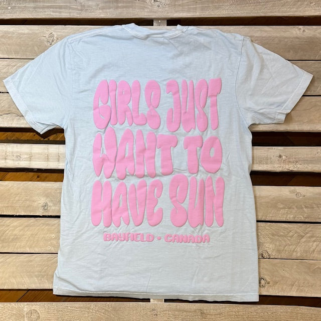 Archies Bayfield Girls Just Want Sun Puff Short Sleeve Tee