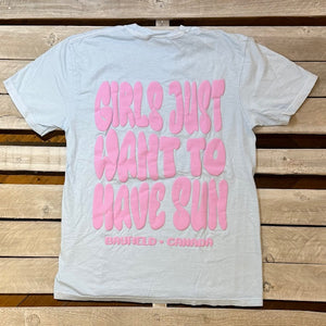 Archies Bayfield Girls Just Want Sun Puff Short Sleeve Tee