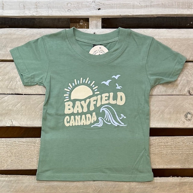 Toddler Bayfield Souvenir Sun Wave Short Sleeve Tee