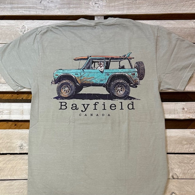 Bayfield Souvenir Doggo Bronco Short Sleeve Tee