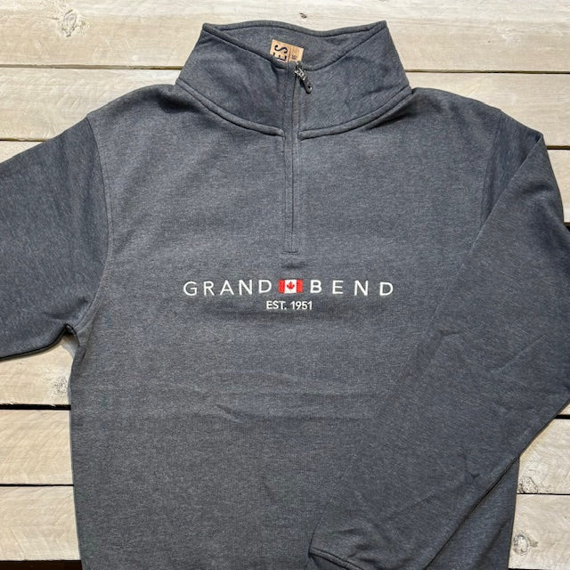Grand Bend Souvenir Classic Canadian 1/4 Zip Fleece