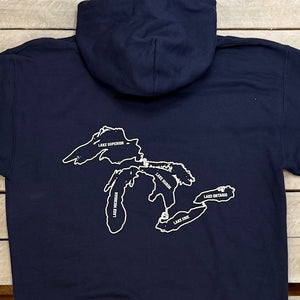 Great Lakes Classics Outline Collection Hoodie
