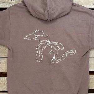 Great Lakes Classics Outline Collection Hoodie