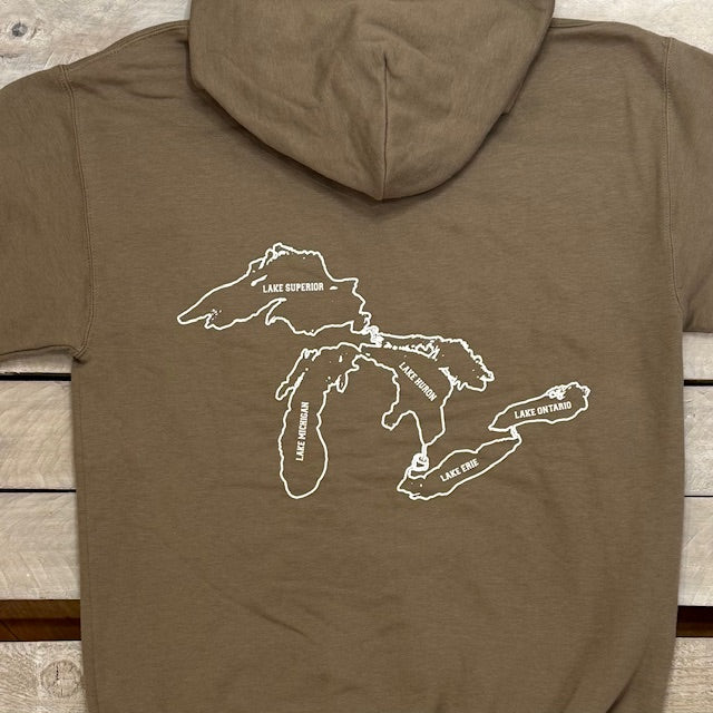 Great Lakes Classics Outline Collection Hoodie