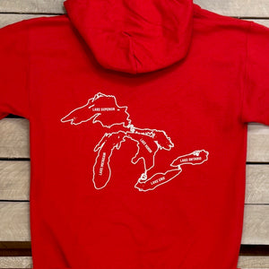Great Lakes Classics Outline Collection Hoodie