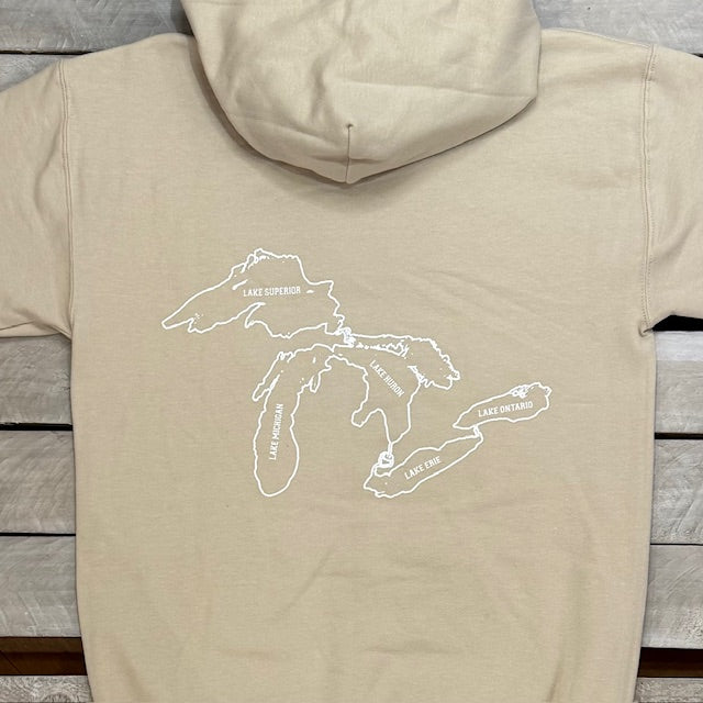 Great Lakes Classics Outline Collection Hoodie