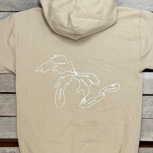 Great Lakes Classics Outline Collection Hoodie