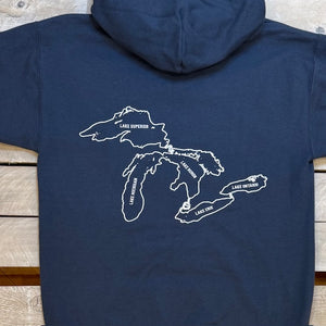 Great Lakes Classics Outline Collection Hoodie