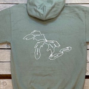 Great Lakes Classics Outline Collection Hoodie