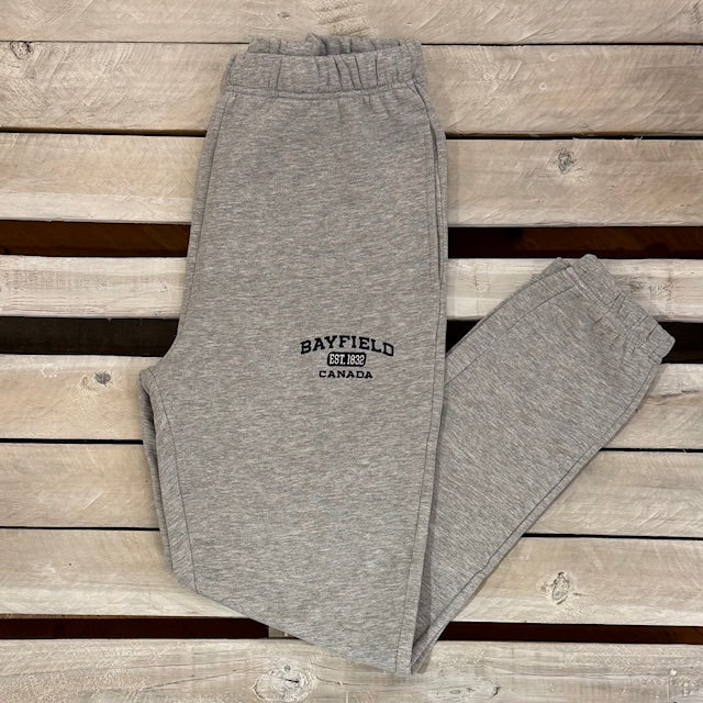 Bayfield Souvenir Pill Embroidery Fleece Jogger Pants