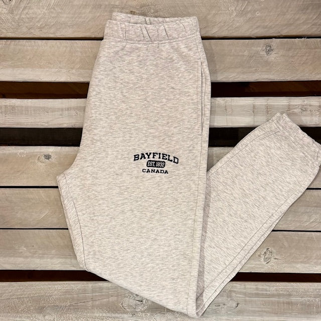 Bayfield Souvenir Pill Embroidery Fleece Jogger Pants