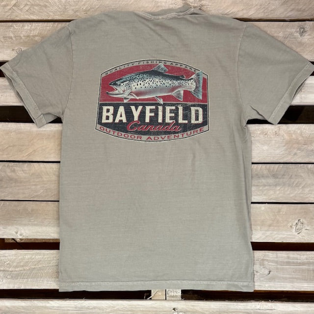 Bayfield Souvenir Trout Short Sleeve Tee