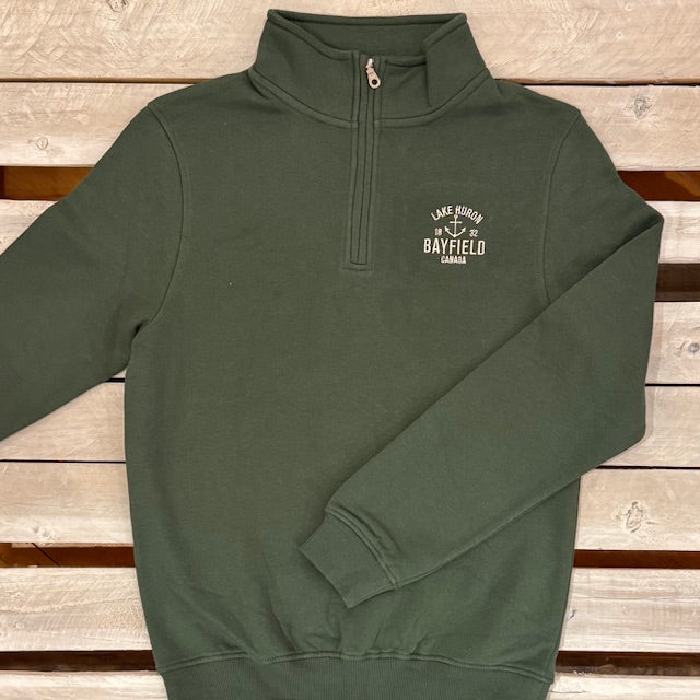 Bayfield Souvenir Lake Huron 1/4 Zip