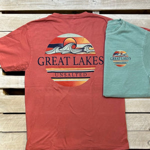 Great Lakes Talking Time Wave Short Sleeve Tee