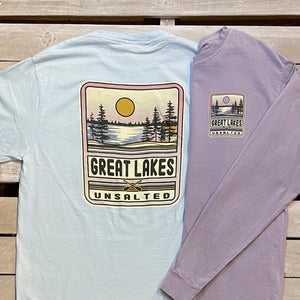 Great Lakes Passing Lanes Lake Long Sleeve Tee