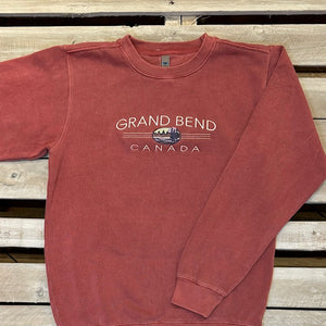 Grand Bend Souvenir Cover Story Crew Neck Fleece