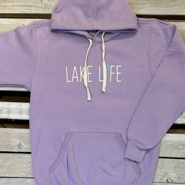 Great Lakes Lake Life Paddle Ladies Hoodie