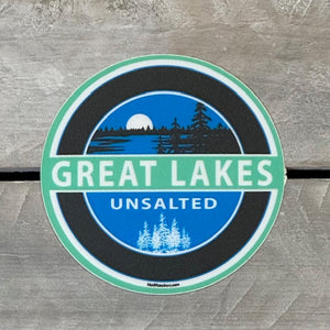 Great Lakes Unsalted Vinyl Sticker