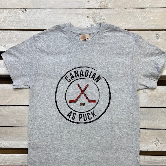 Canadian As Puck Short Sleeve Tee