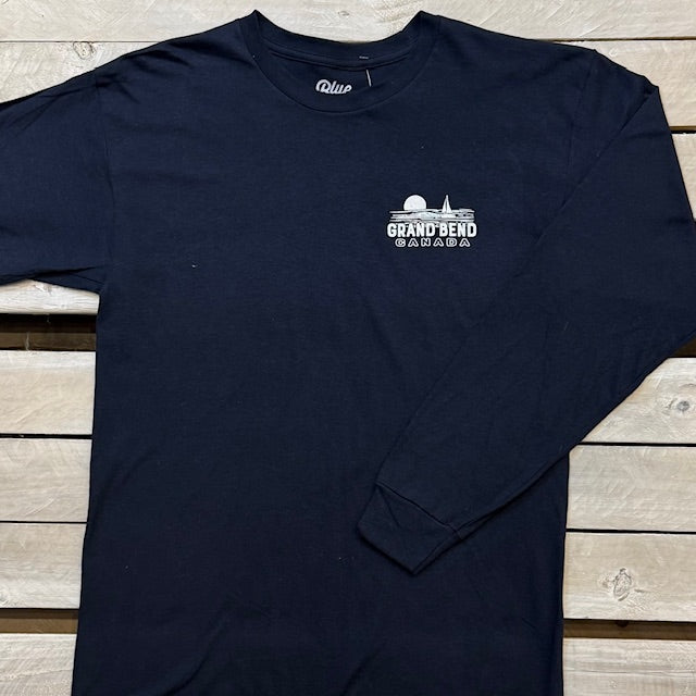 Grand Bend Souvenir Odd Leg Sailboat Long Sleeve Tee