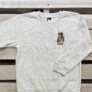 Bayfield Toddler Souvenir Three Tree Crew Neck Fleece