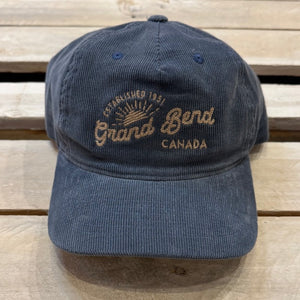 Grand Bend Vandable Sun Corduroy Ball Cap