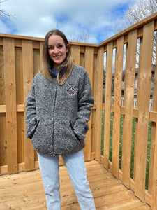 Bayfield Souvenir Fuzzy Full Zip