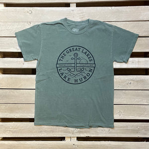 Great Lakes Zoom In Anchor Short Sleeve Tee