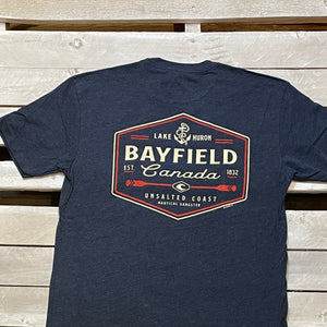 Bayfield Souvenir Nautical Short Sleeve Tee