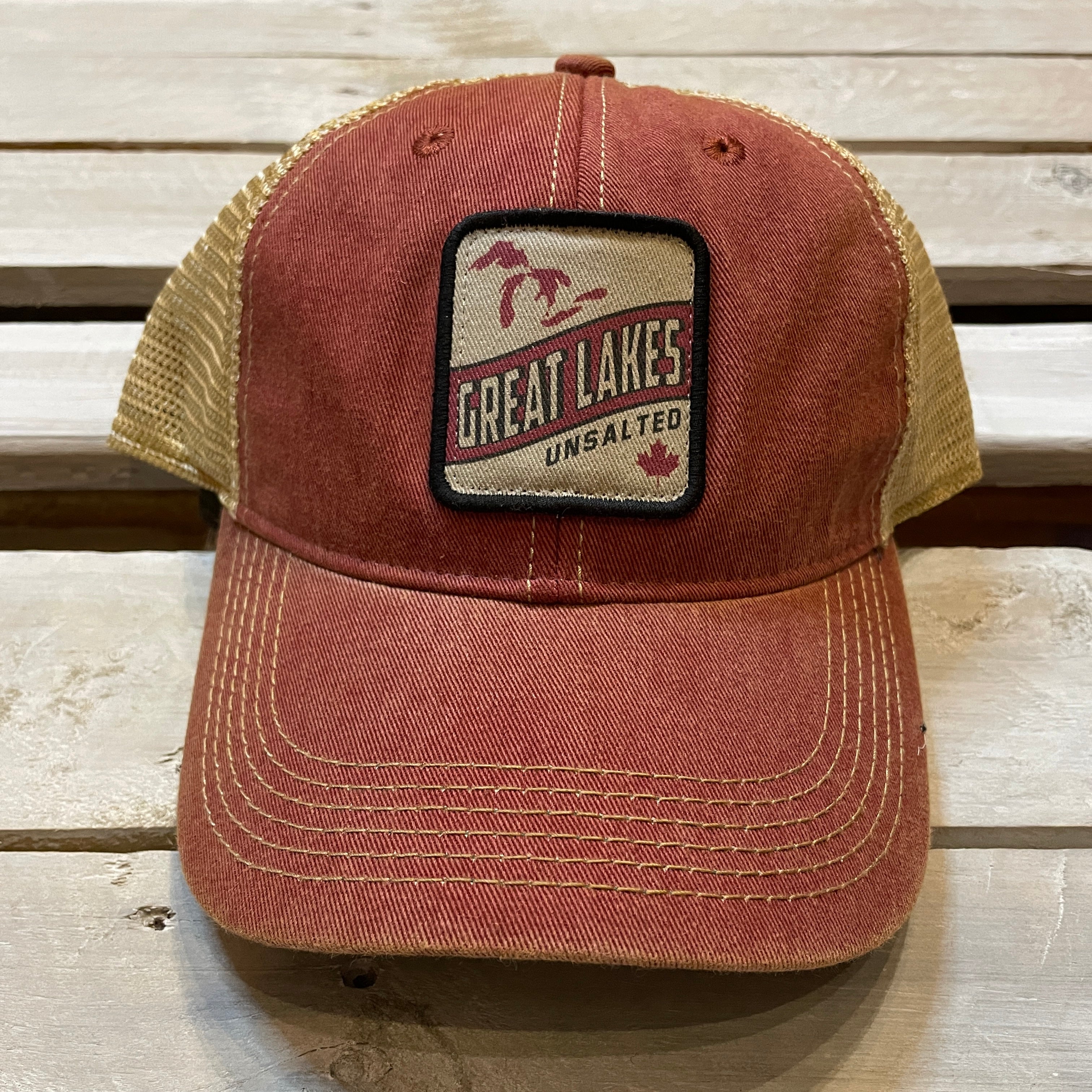 Great Lakes Patch Ball Cap