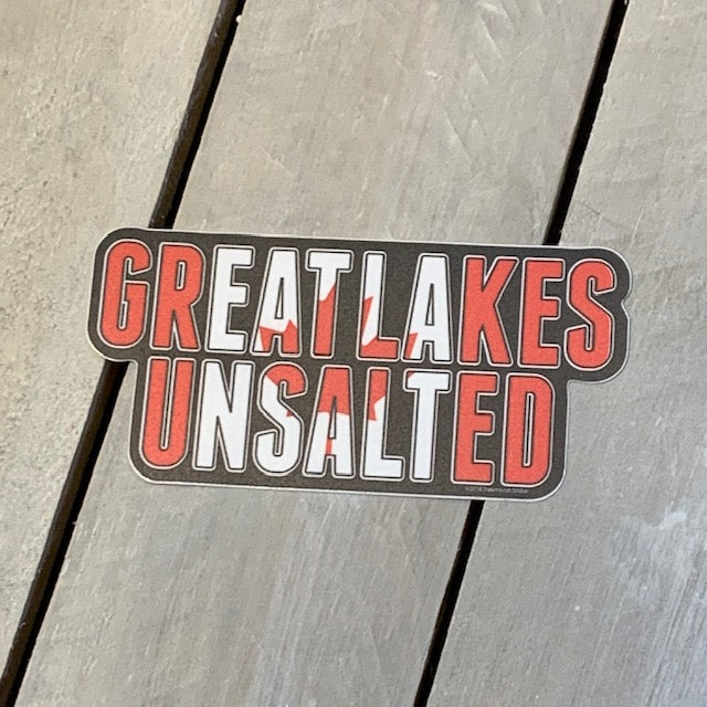 Great Lakes Classics Letter Flag Sticker
