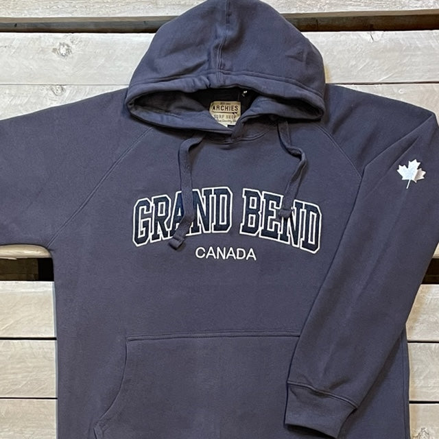 Grand Bend Souvenir Applique Raglan Hoodie
