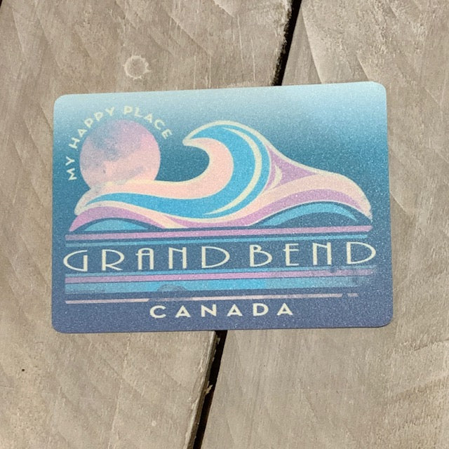 Grand Bend Souvenir Happy Place Sticker