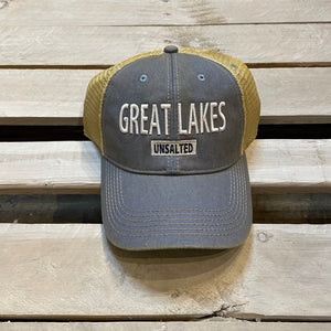 Great Lakes Block Trucker Ball Cap